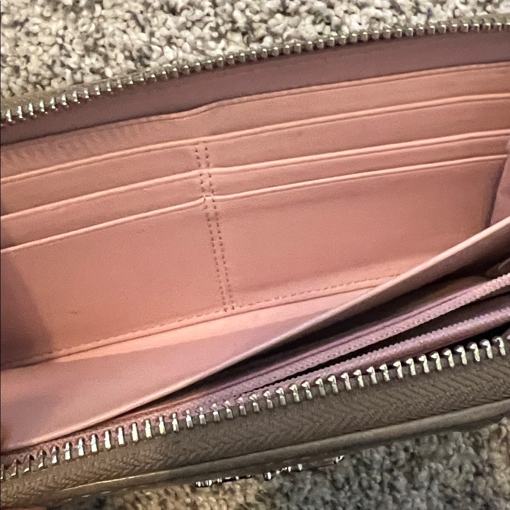 Coach Embossed Brown Wallet - Picture 8 of 8